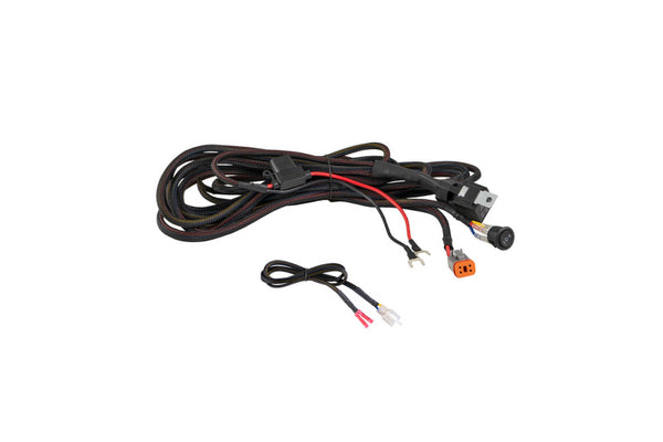 Diode Dynamics Heavy Duty (Single) Output 4 Pin Wiring Harness - DD4104 by Diode Dynamics - front view