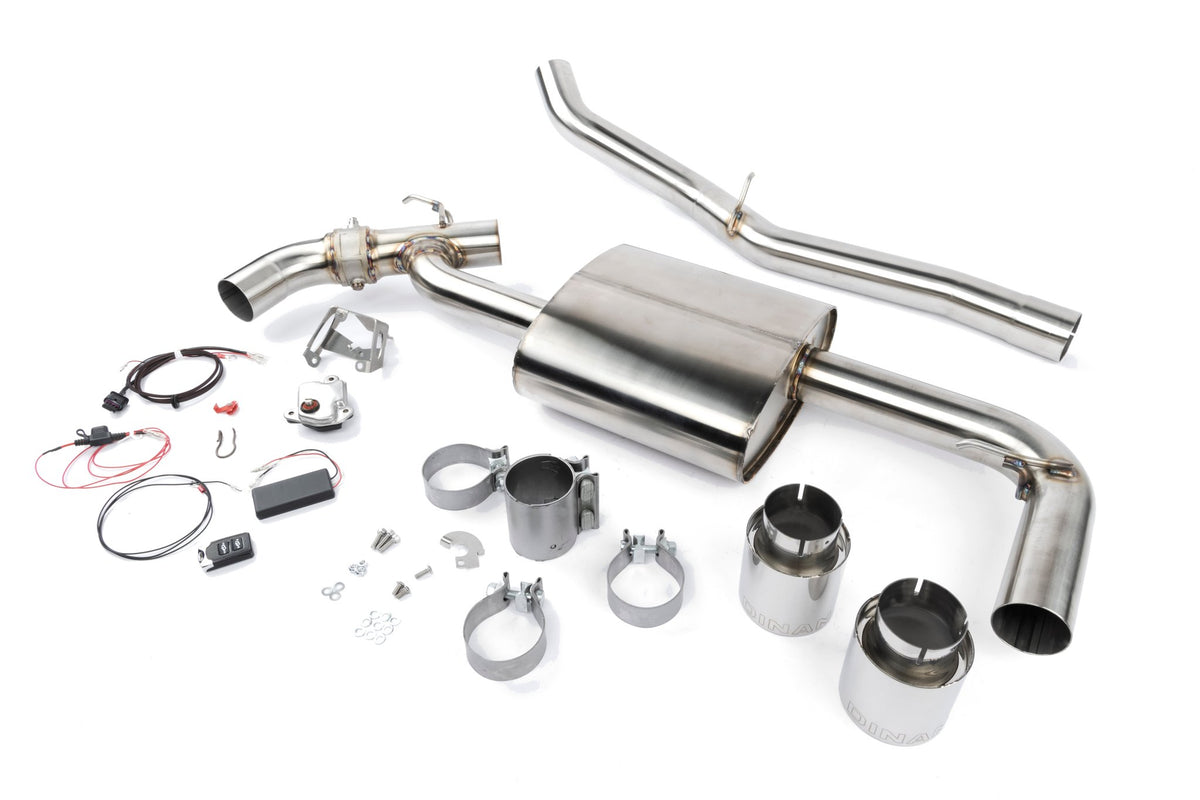 Dinan - Valved Axle-Back Exhaust - 2017-2024 MINI C'man S ALL4 - D660-0084