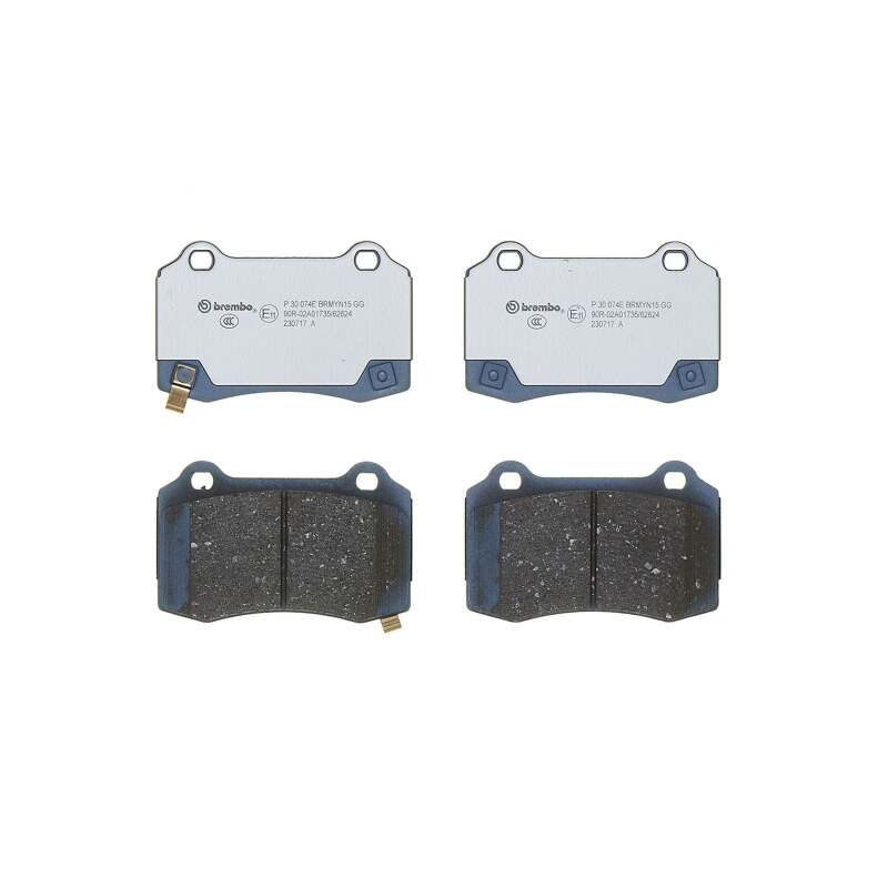 Brembo OE 12-21 Tesla S/16-21 X Beyond EV Disc Brake Kit - Rear - KT08022