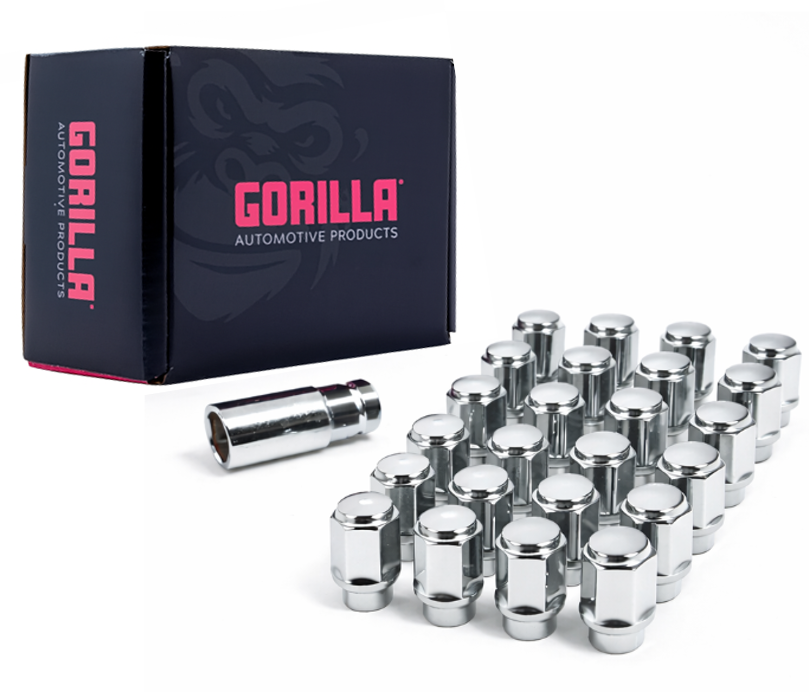Gorilla Automotive - 6lug 14-1.50 3/4 Hex Wik Ext Thread CHR - K6LE19-14150GR