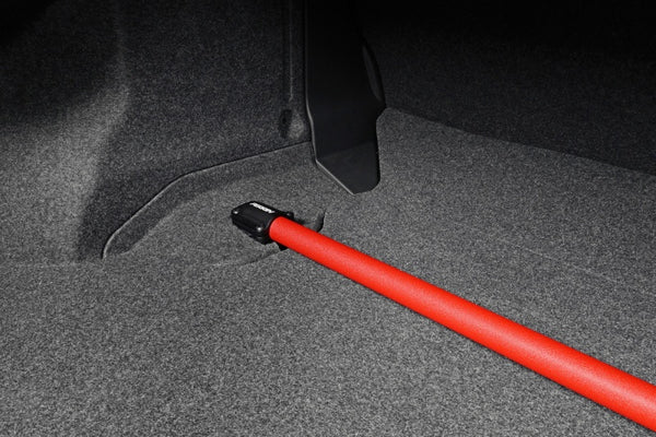 Perrin 22-23 Subaru WRX Rear Shock Tower Brace - Red - PSP-SUS-042RD by Perrin Performance - front view