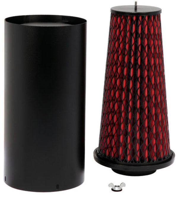 K&N Replacement Canister w/ Air Filter 7-3/4in D 16in H - HDT - 38-2014S by K&N Engineering - front view