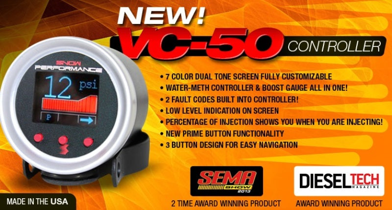 Snow Performance 07-17 Cummins 6.7L Stg 2 Boost Cooler Water Injection Kit (SS Braid Line & 4AN) - SNO-410-BRD for 2007-2010 