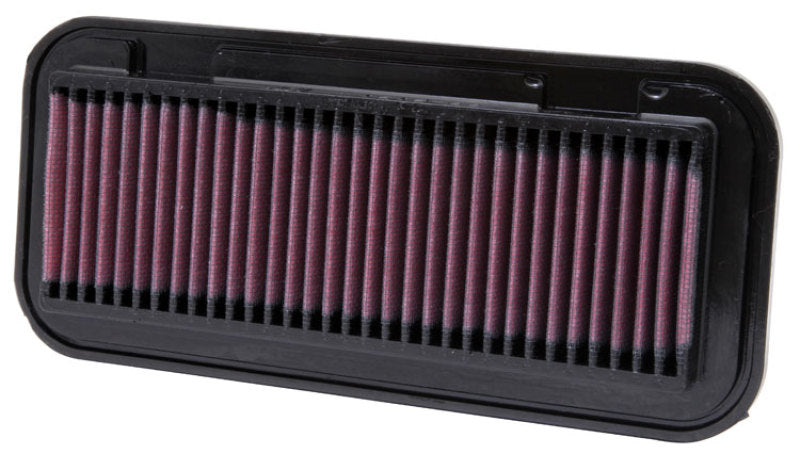 K&N 99-01 Toyota Yaris (non-US) Drop In Air Filter - 33-2131 by K&N Engineering - front view