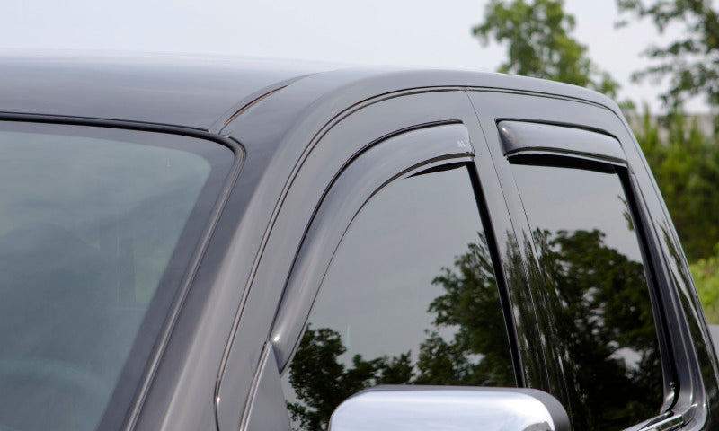 AVS 06-08 Lincoln Mark LT Ventvisor In-Channel Front &amp; Rear Window Deflectors 4pc - Smoke