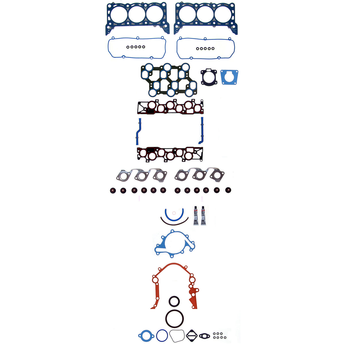 Fel-Pro Ford F-150 260-1917 Engine Gasket Set - 2601917 for 1998-2000 Ford F-150 - front view