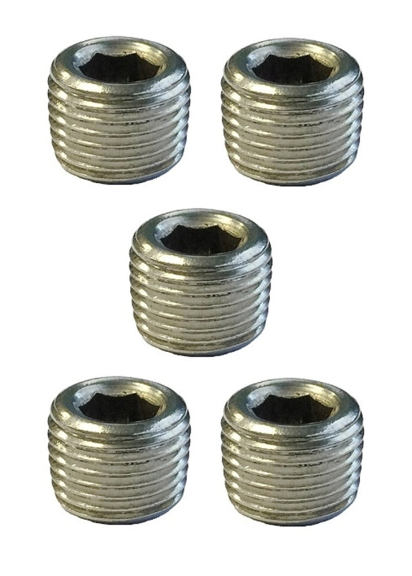 Torque Solution Stainless Steel 1/8 in NPT Plug: Universal 5 Pack - TS-NPT-18.5 by Torque Solution