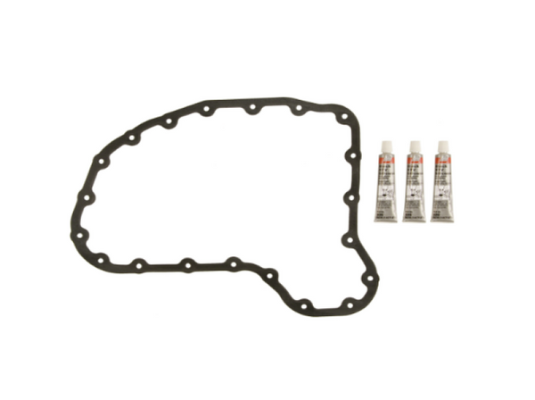 Fel-Pro 05-23 Toyota Tacoma Engine Oil Pan Gasket Set - High-Temperature Rubber-Coated Fiber - OS30784 for 2005-2023 Toyota Tacoma - front view