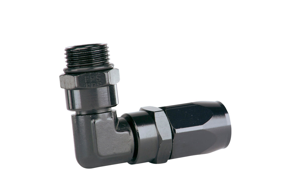 Aeromotive Fitting - Elbow - 90-Deg - AN-10 ORB to AN-10 Flare - 15691