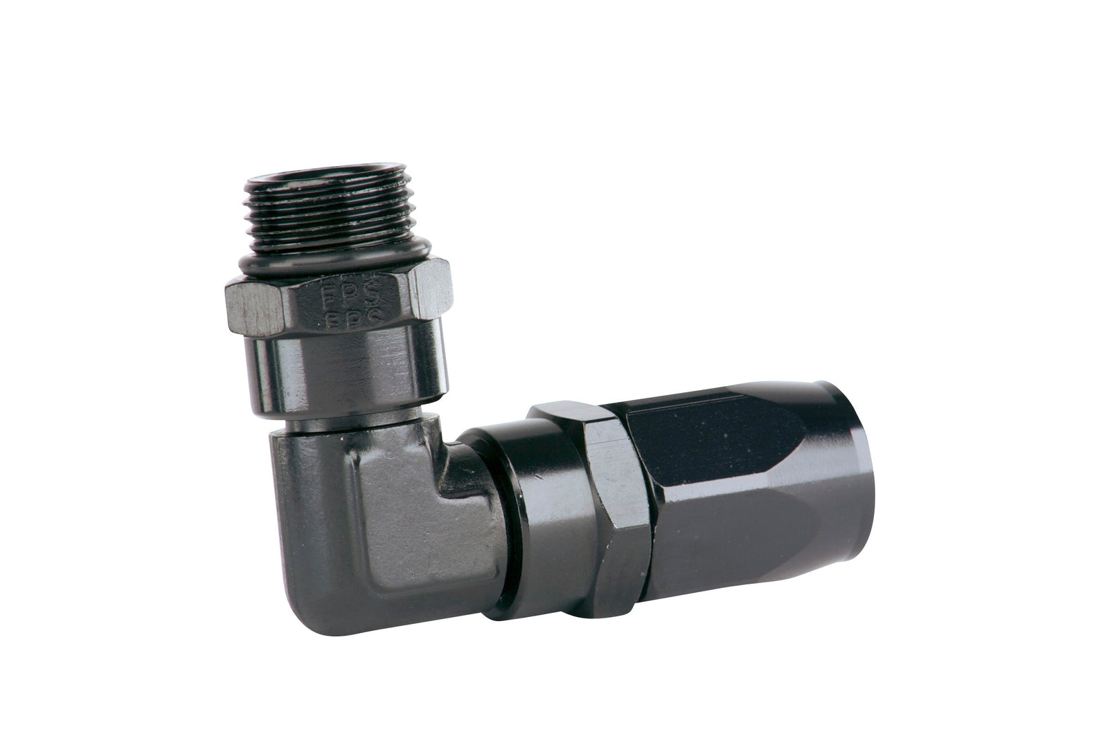 Aeromotive Fitting - Elbow - 90-Deg - AN-10 ORB to AN-08 Flare - 15690