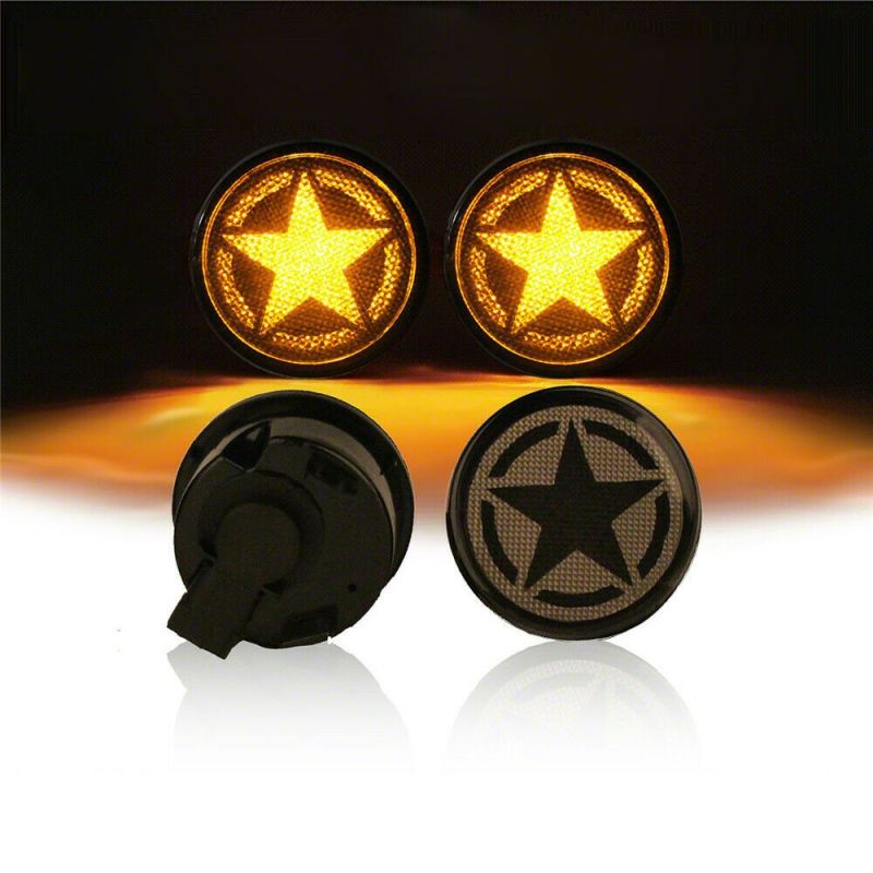 Raxiom 07-18 Jeep Wrangler JK Axial Series Turn Signal Lights - J165073