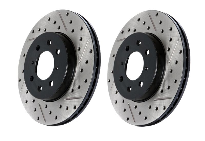Centric 12-15 Mercedes-Benz ML550 Drilled OE Design Front Brake Rotor - 127.35136