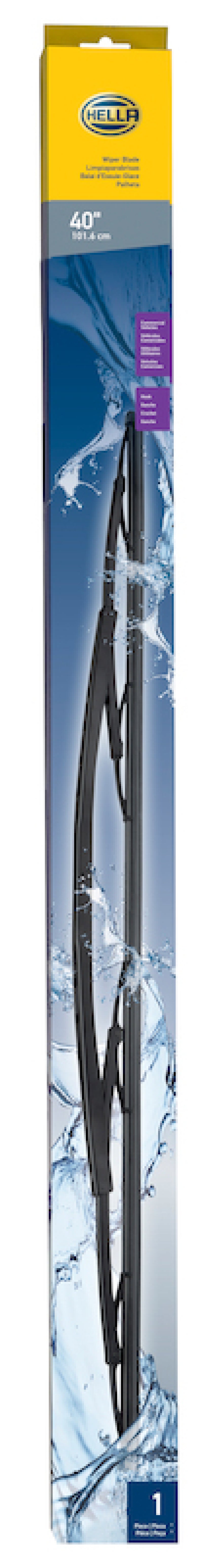 Hella Wiper Blade 40In Commercial Single Hook - 9XW191398402