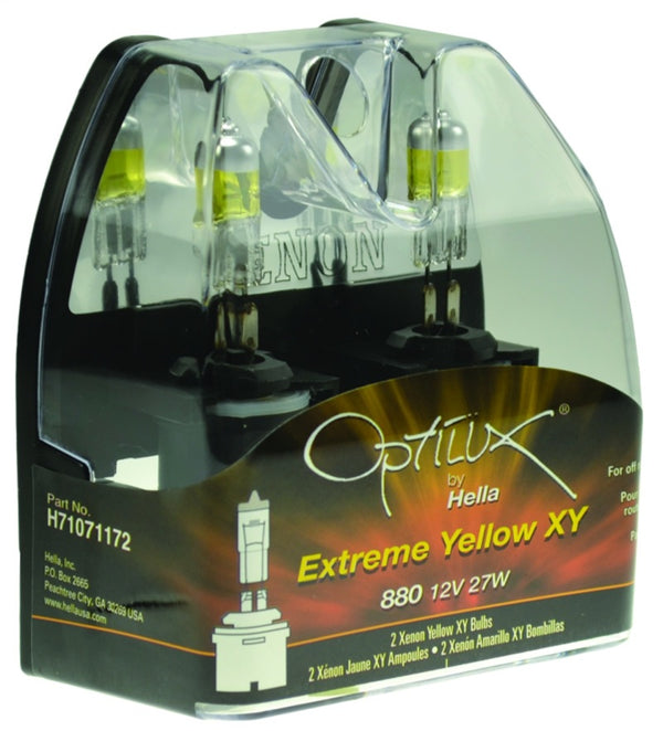 Hella Optilux 880 12V Xenon Yellow XY Bulb - H71071172 for 1995-2004 Chevrolet S10 - front view