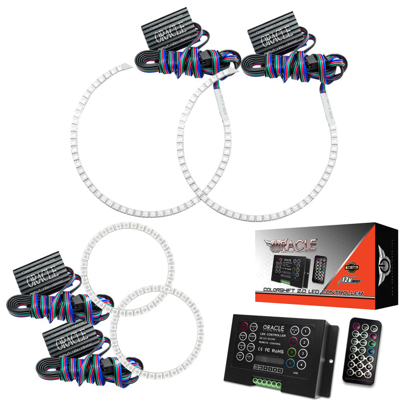 Oracle Mini Cooper Countryman 11-15 Halo Kit - ColorSHIFT w/ 2.0 Controller SEE WARRANTY - 1321-333