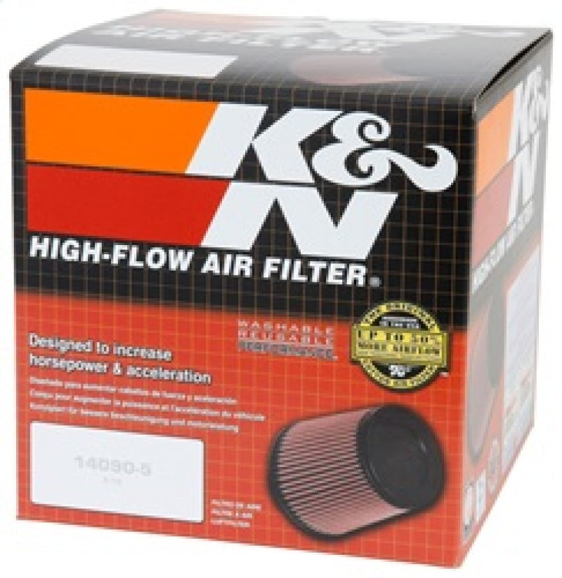 K&N Replacement Round Filter Open Top 3.594in IS Dia 5in OS Dia 6.344in Height for Citroen/Peugeot - E-9183