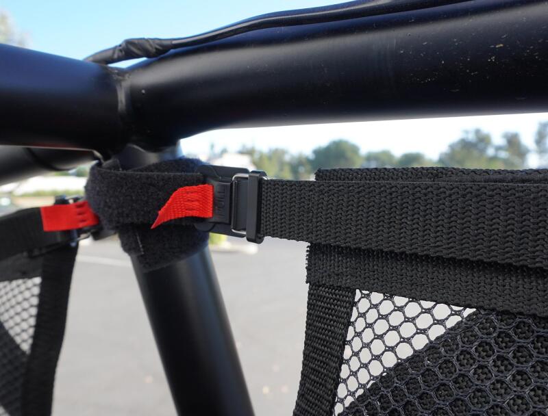 PRP 2024+ Polaris RZR XP 1000 Mesh Window Net Set - Front - W47