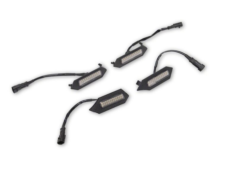 Raxiom 24-26 Toyota Tacoma Pre Runner/ TRD Off-Road/ TRD Sport White LED Grille Light- Clear Lens - TT65014 - detail view