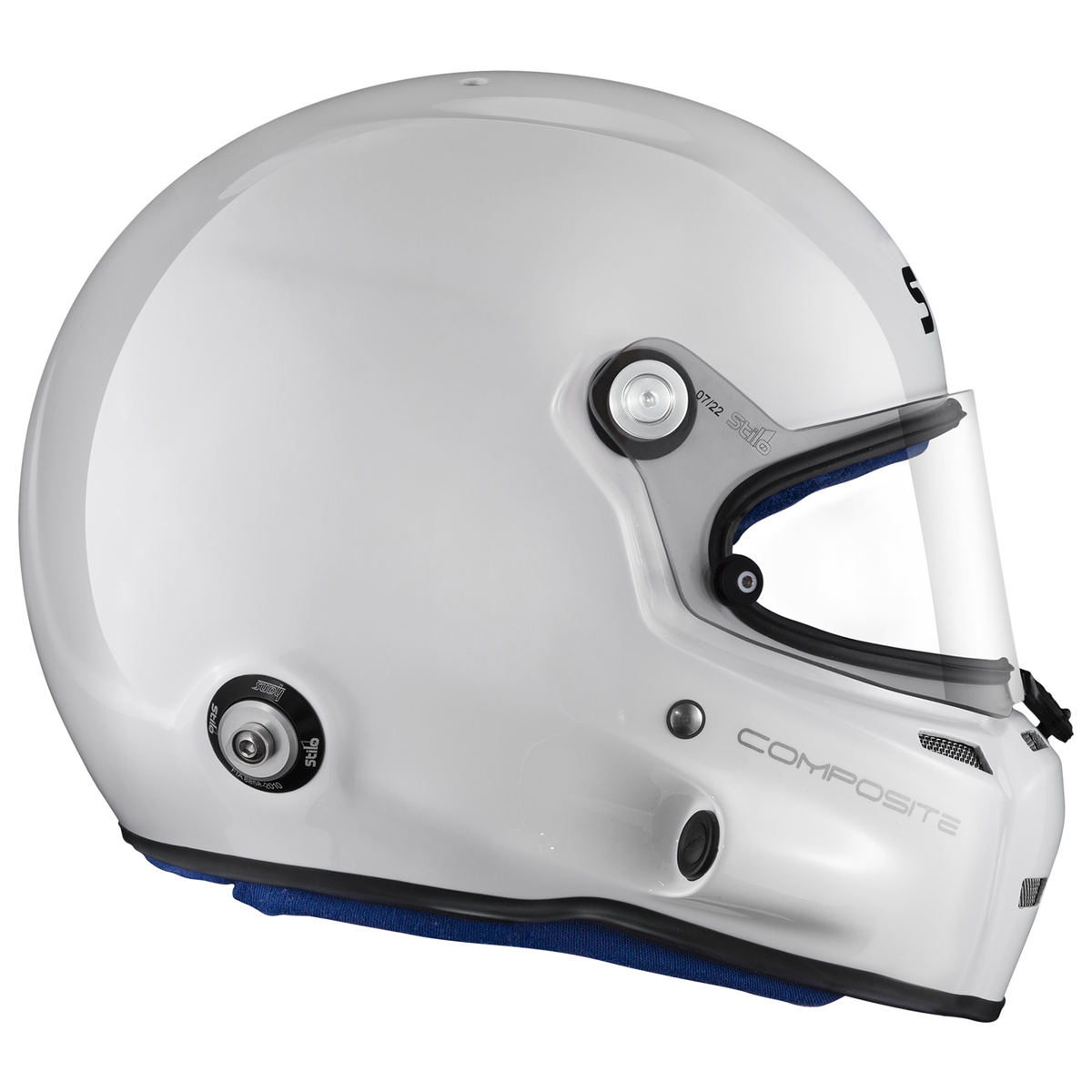 Stilo - SA2020 ST5 GT Composite Racing Helmet - White/Blue