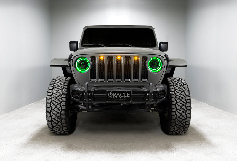 Oracle Oculus Bi-LED Projector Headlights for Jeep JL/Gladiator JT - w/ Simple Cntrl SEE WARRANTY - 5839-504-B
