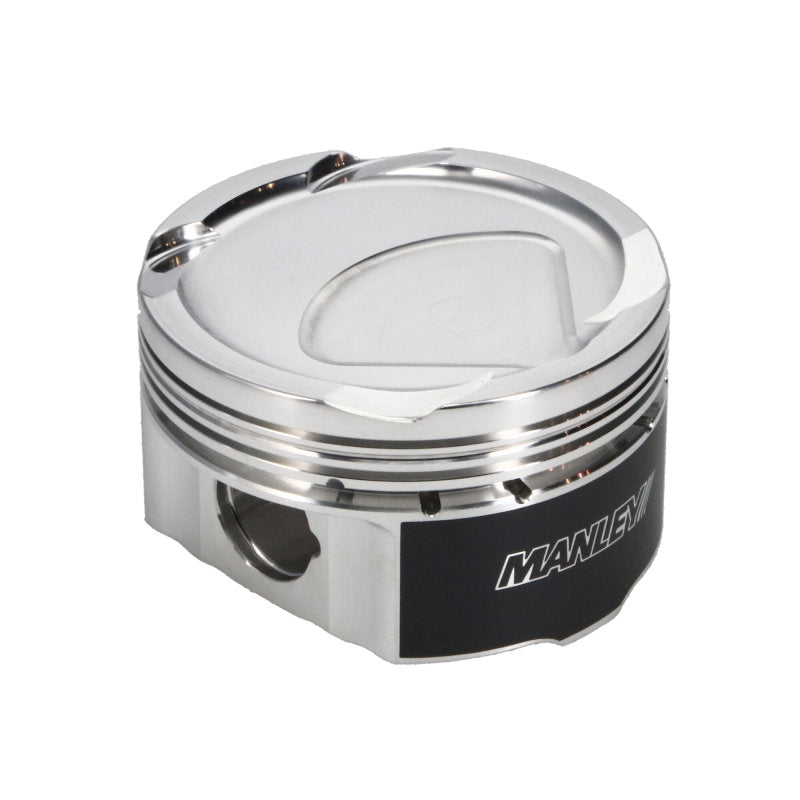 Manley 2013+ Subaru BRZ (FA20) 86.25mm Bore 11.4cc Dish Platinum Series Piston Set w/ Rings - 632602C-4