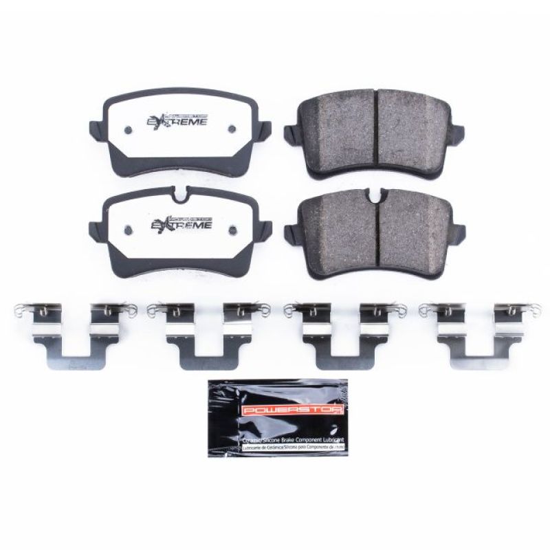 Power Stop 12-18 Audi A6 Rear Z26 Extreme Street Brake Pads w/Hardware - Z26-1547