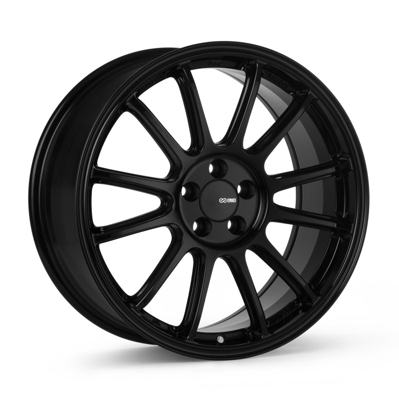 Enkei Vantix 17x8 / 5x100 BP / ET45 / 72.6mm Bore - Matte Black Wheel - 554-780-8045BK