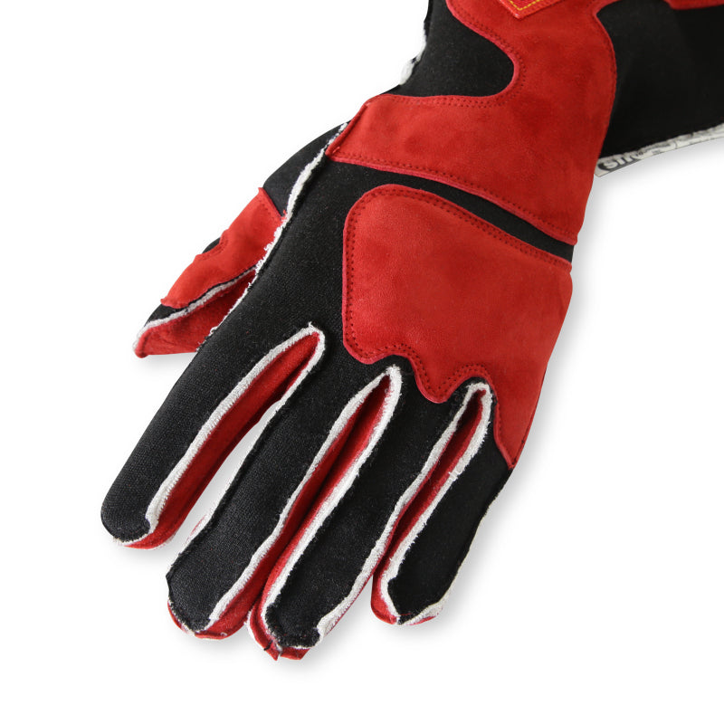 RaceQuip SFI-5 Red/Black 2XL Outseam Angle Cut Glove - 359107RQP