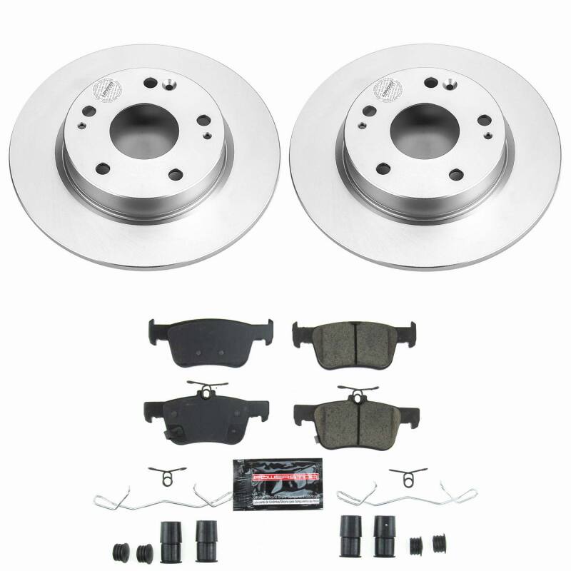 Power Stop 20-21 Honda Civic Rear Z23 Coated Brake Kit - CPK8330-23