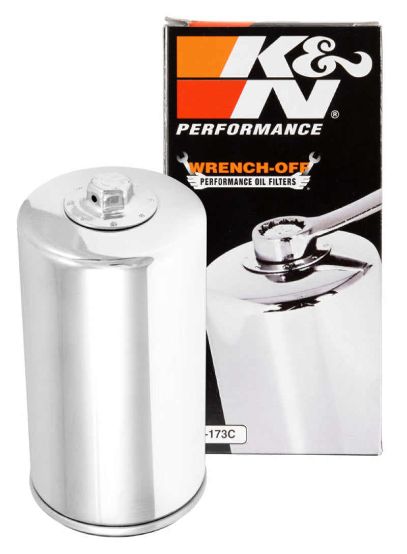 K&amp;N Oil Filter 80-98 Harley Davidson FXB/FXD?FXDB/FXDC/FXDL/FXDS/FXDWG - 3in OD x 5.969in Height - KN-173C