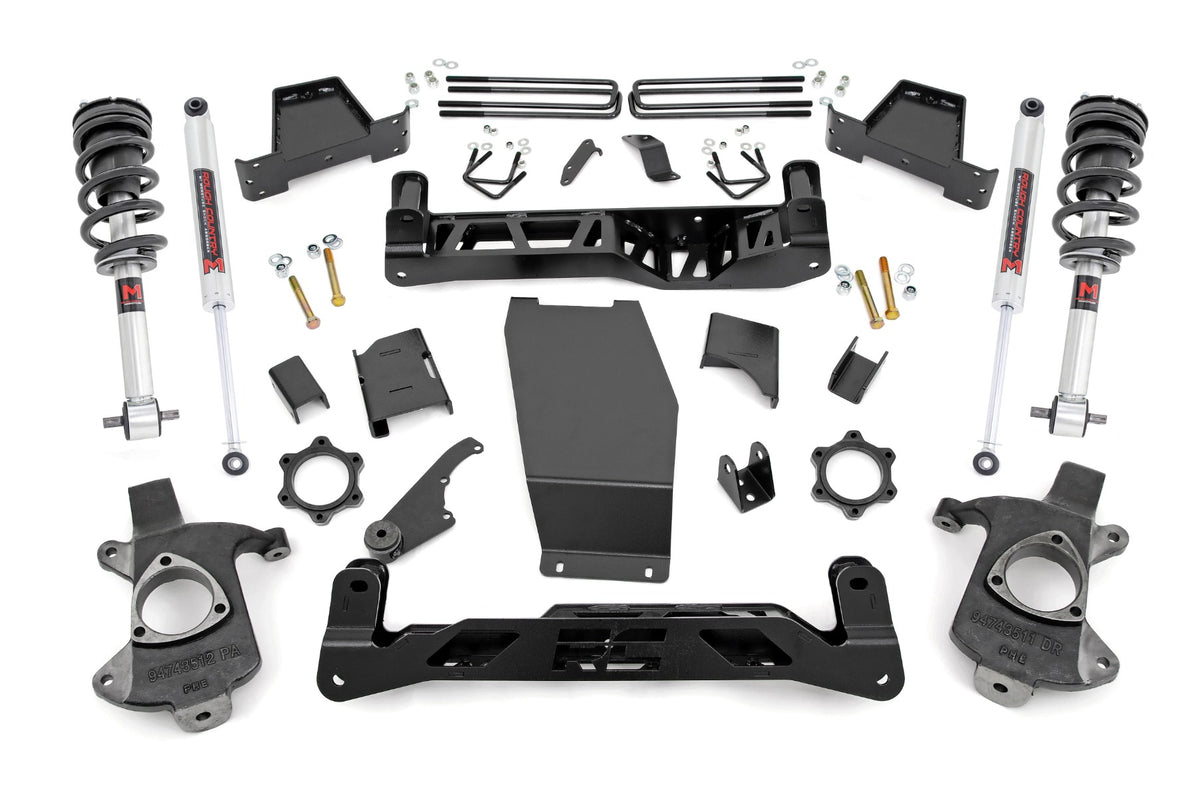 6 Inch Lift Kit | Alu/Stamp Steel | M1 Struts/M1 | Chevy/GMC 1500 (14-18 &amp; Classic)