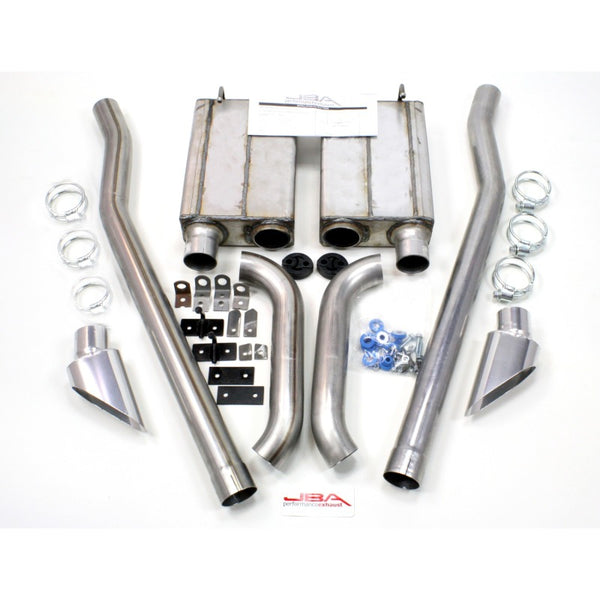 JBA 65-70 Ford Mustang 260-428 409SS Eleanor Style Dual Side Header Back Exhaust - 50-2651 for 1964-1970 Ford Mustang - front