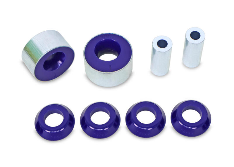 SuperPro 19-23 Hyundai Santa Fe Lmtd Front Control Arm Lower Inner Rear Bushing Kit - Double Offset - SPF5731K