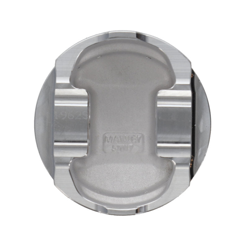 Manley 2013+ Subaru BRZ (FA20) 86.25mm Bore 11.4cc Dish Platinum Series Piston Set w/ Rings - 632602C-4