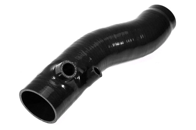Perrin 2022+ Subaru WRX Long Type Turbo Inlet Hose  - Black - PSP-INT-427BK by Perrin Performance - angle view