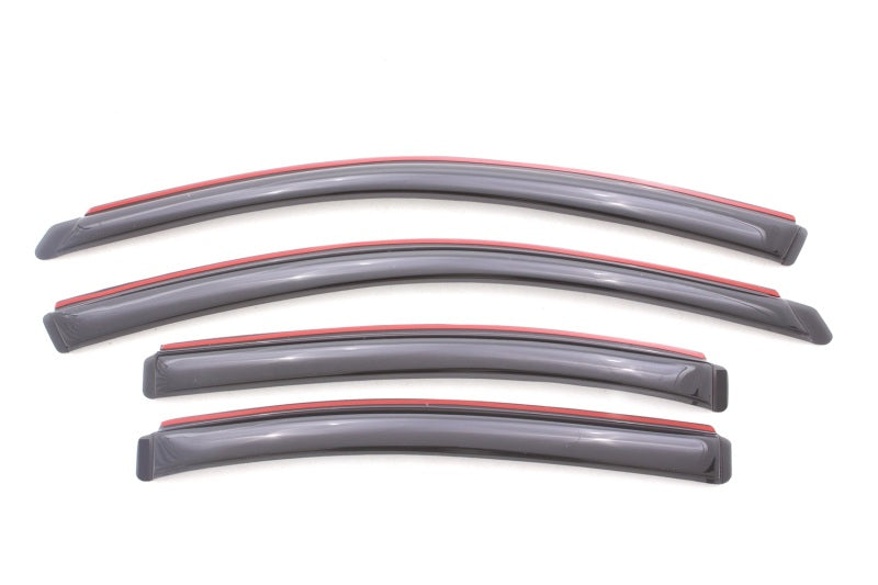 AVS 09-15 Nissan Maxima Ventvisor In-Channel Front &amp; Rear Window Deflectors 4pc - Smoke - 194100