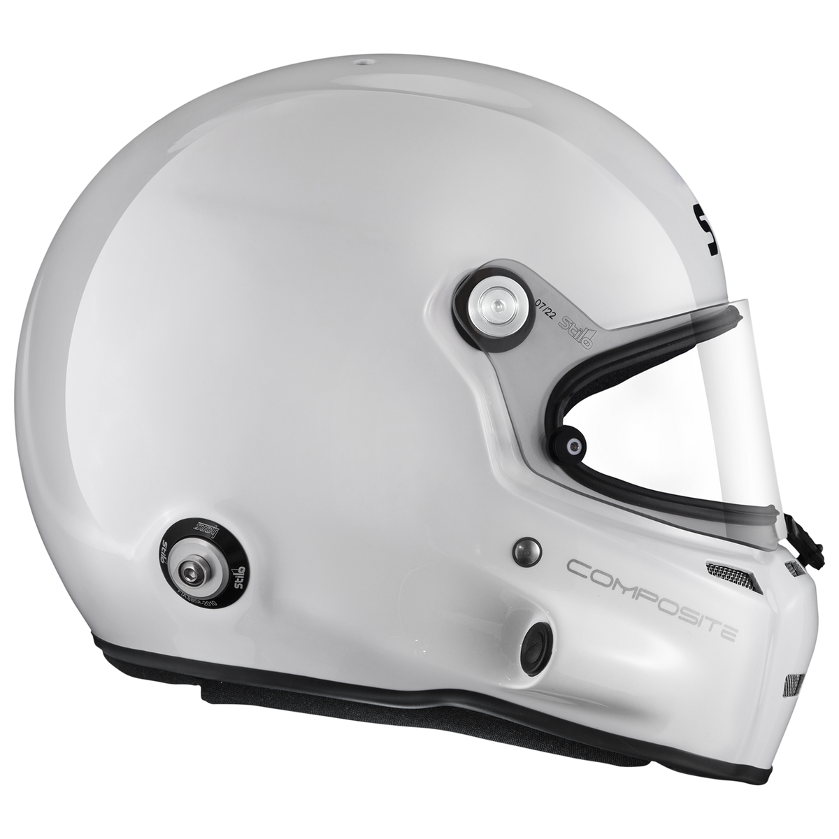 Stilo - SA2020 ST5 GT Composite Racing Helmet - White/Black