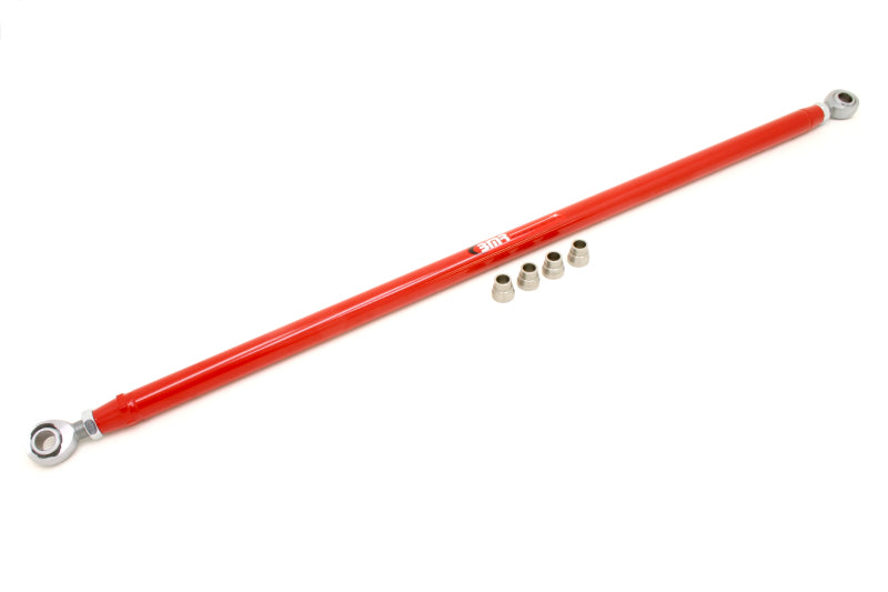 BMR 05-14 S197 Mustang Panhard Rod w/ Double Adj. Rod Ends - Red - PHR012R for 2005-2014 Ford Mustang