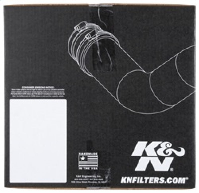 K&N 14-15 Chevy Camaro Z28 7.0L Typhoon Performance Intake - 69-4533TTK for 2014-2015 Chevrolet Camaro - side view