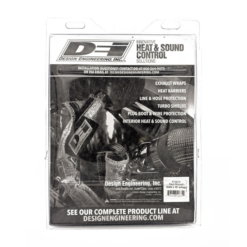 DEI Heat Shroud - 16AN x 10ft - 10675