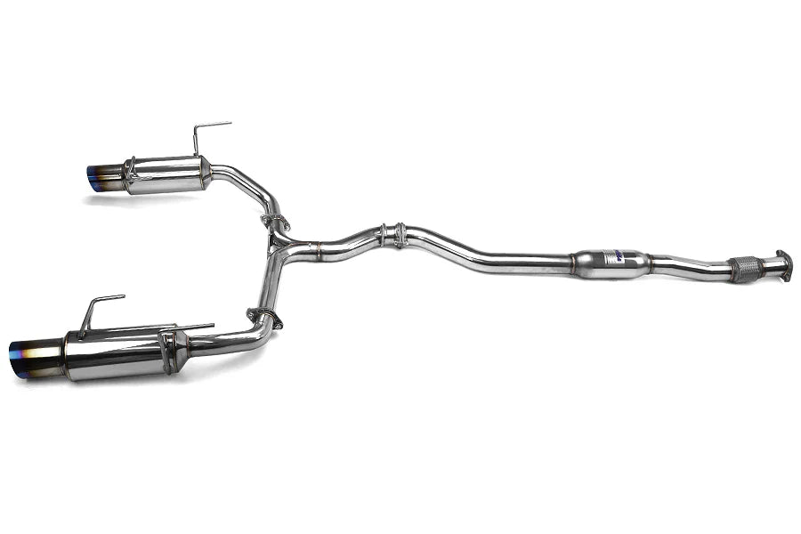 Invidia 10+ Legacy Dual N1 Single Layer Titanium Tipped Cat-back Exhaust
