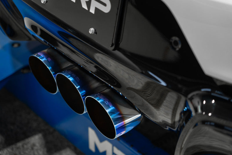 MBRP 2024+ Acura Integra Type-S T304 SS 3in Cat-Back Triple Center Outlet Exhaust w/Burnt Tips - S49043BE