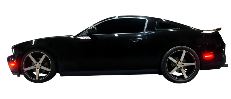Oracle 10-14 Ford Mustang Concept Sidemarker Set - Clear - No Paint SEE WARRANTY - 9700-019