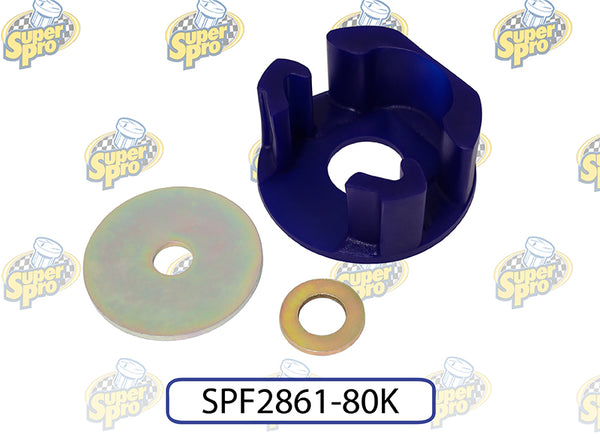 SuperPro - Front Torque Arm Lower Insert Bushing Kit - SPF2861-80K for 2004-2008 Audi A3 - front view