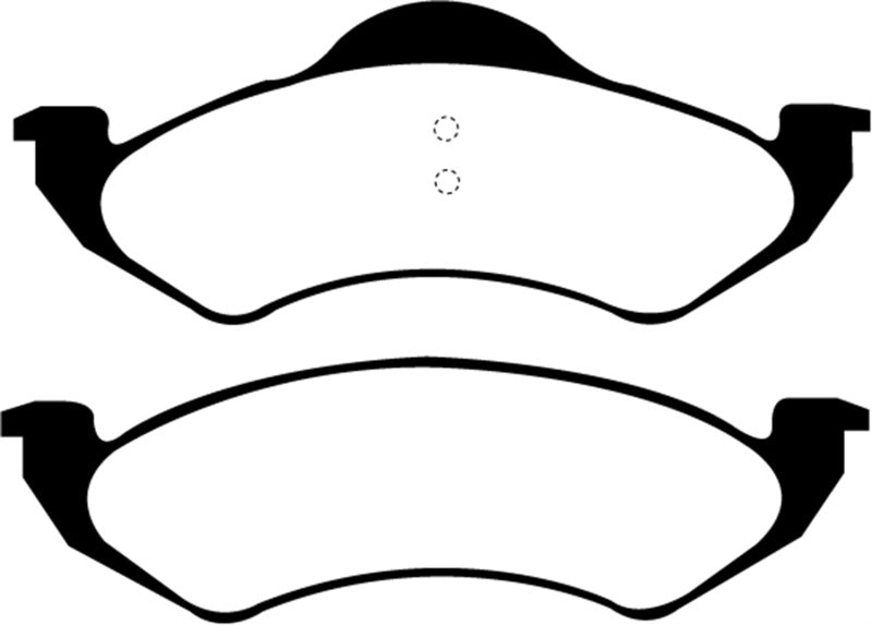 EBC 99 Dodge Dakota 2WD 2.5 Ultimax2 Front Brake Pads - UD746