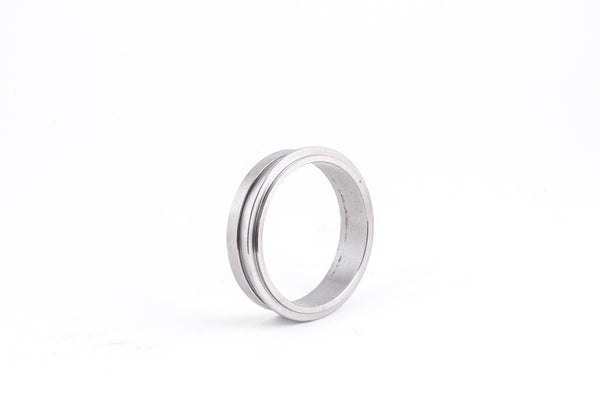 Garrett GT30/35R 3.0in Turbine V-Band Flange Adapter - 774175-0001 by Garrett - front view