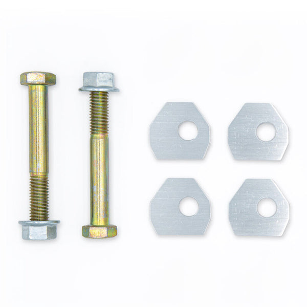 SPL Parts Porsche 996/997 Rear Toe Only Eccentric Lockout Kit - SPL ELT 996 for 1999-2013 Porsche 911 - front view