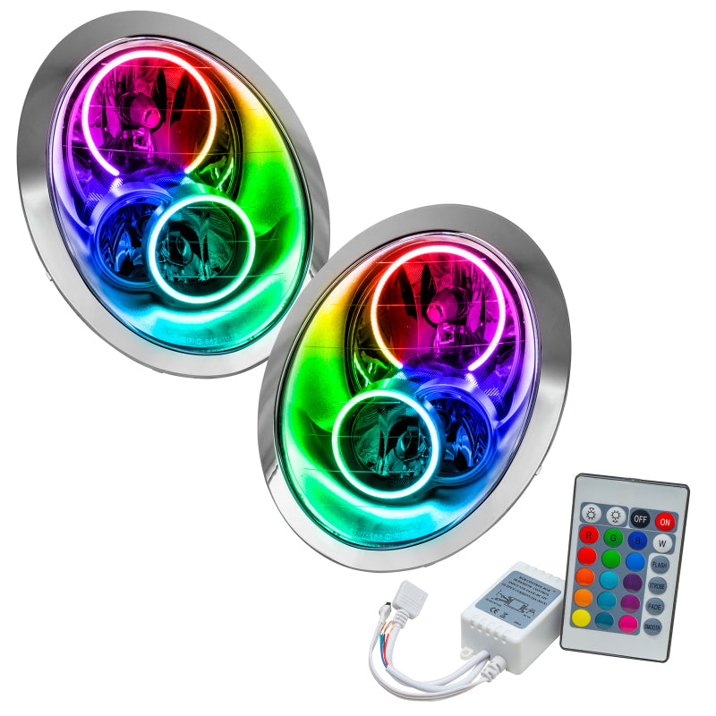 Oracle 05-08 Mini Cooper/S SMD HL - ColorSHIFT w/ Simple Controller SEE WARRANTY - 7103-504