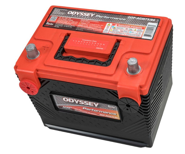 Odyssey Battery Auto/Truck Performance AGM Battery (75/86-705) - ODP-AGM75 86 for 1984-1987 Chevrolet Corvette - front view
