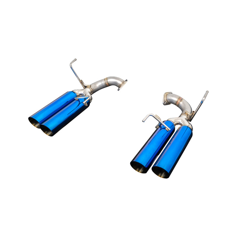 Remark 2015+ Subaru WRX/STI VA Boso Edition Axle Back Exhaust w/ Burnt Blue Single Wall Tip - RO-TBVA-SL